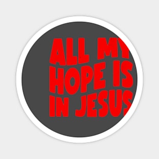 Jesus God Christian T-Shirt Magnet